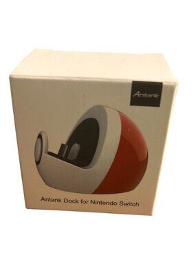 Antank Tiny Charging Stand Poké Ball Design USB-C Dock Blue/Red New In Box